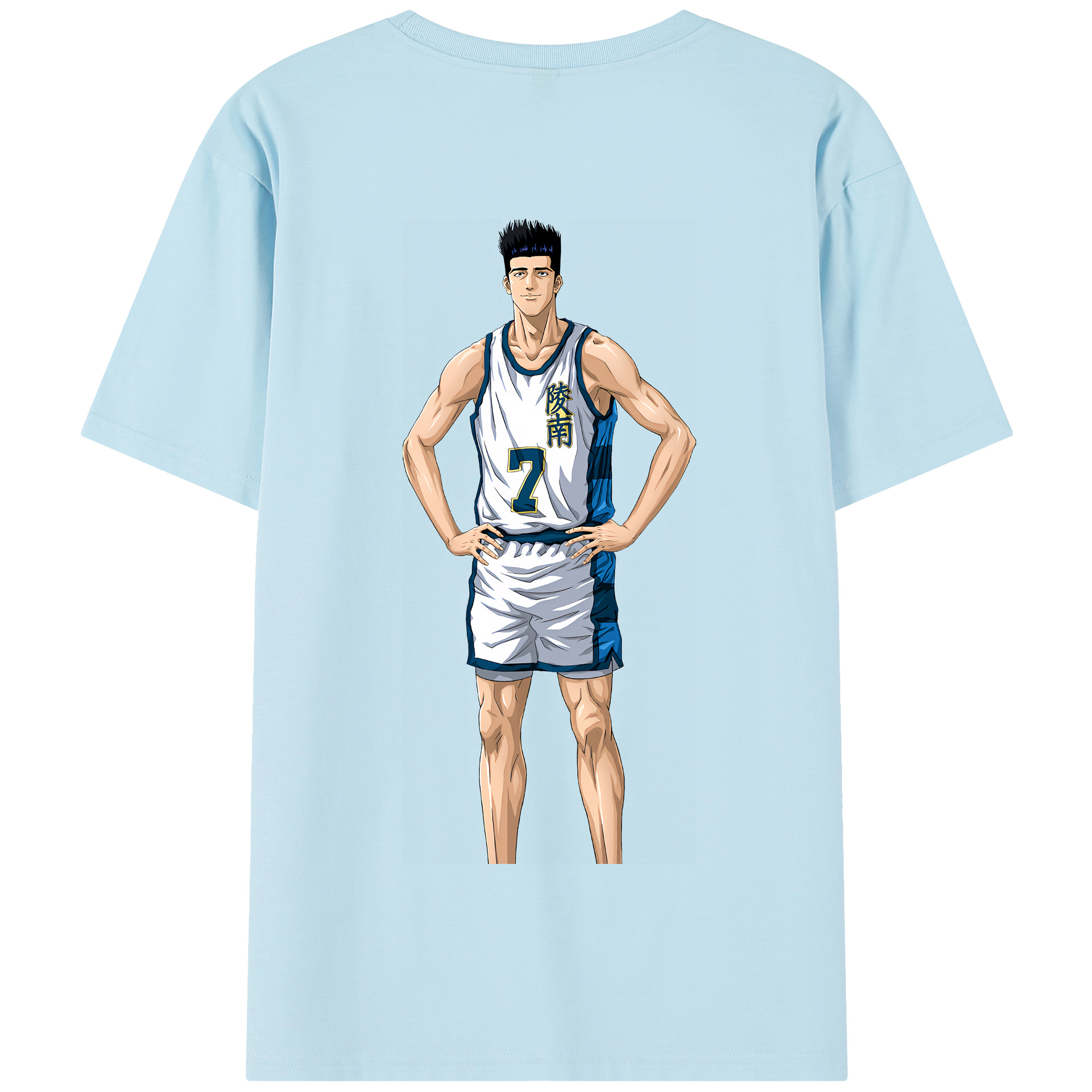 （画像用） SLAM DUNK／スラムダンク 綿100％半袖Tシャツ（背面プリント）